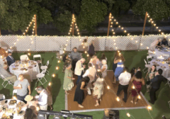 wedding party at king street orchard